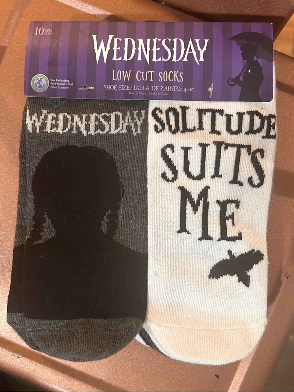 Wednesday Socks